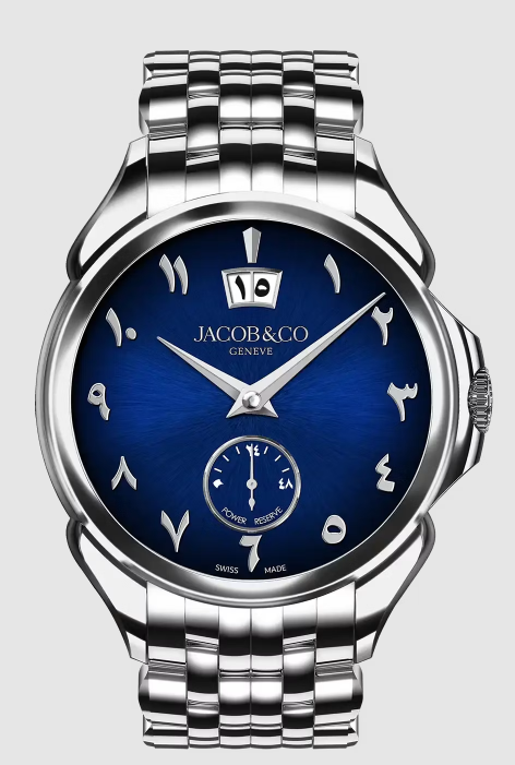 Review Jacob & Co palatial classic STAINLESS STEEL, ARABIC BRACELET PC400.10.AA.AF.A10AA Replica watch